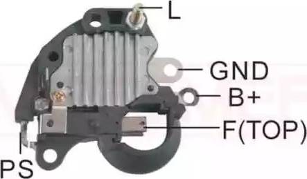 Messmer 215781 - Voltage regulator, alternator autospares.lv