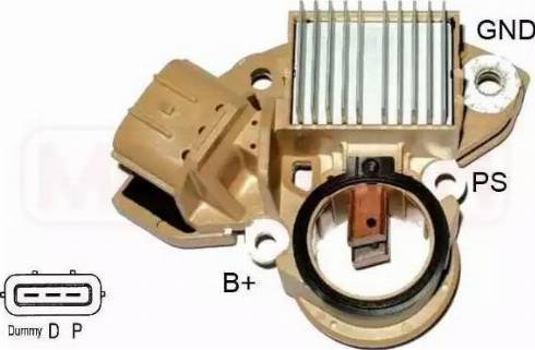 Messmer 216003 - Voltage regulator, alternator autospares.lv