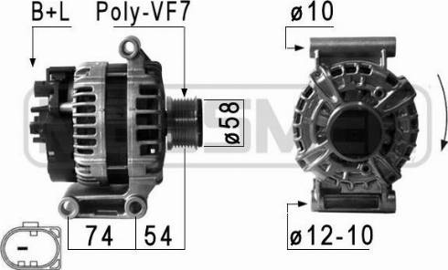 Messmer 210949A - Alternator autospares.lv