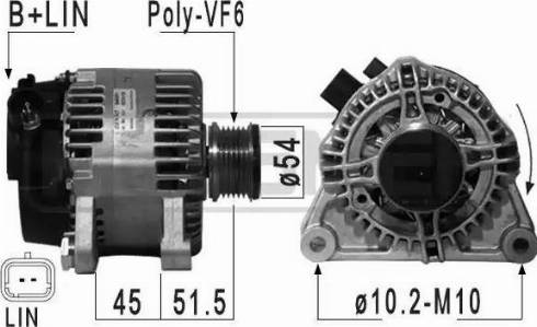 Messmer 210946 - Alternator autospares.lv