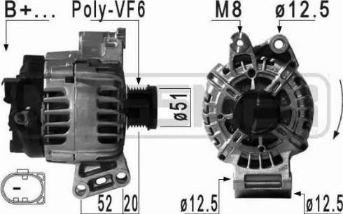 Messmer 210964 - Alternator autospares.lv