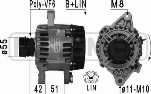 Messmer 210967 - Alternator autospares.lv