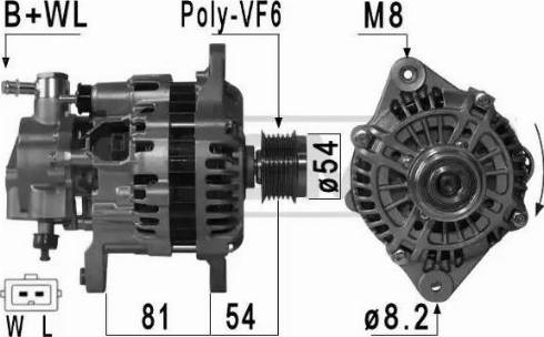 Messmer 210906 - Alternator autospares.lv