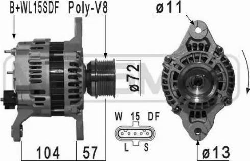 Messmer 210914 - Alternator autospares.lv