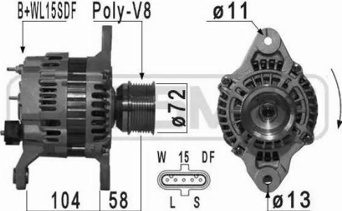 Messmer 210916 - Alternator autospares.lv