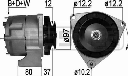 Messmer 210983A - Alternator autospares.lv