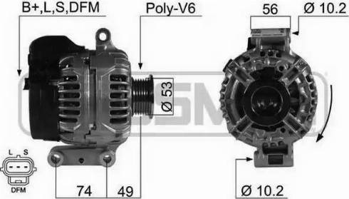 Messmer 210445 - Alternator autospares.lv