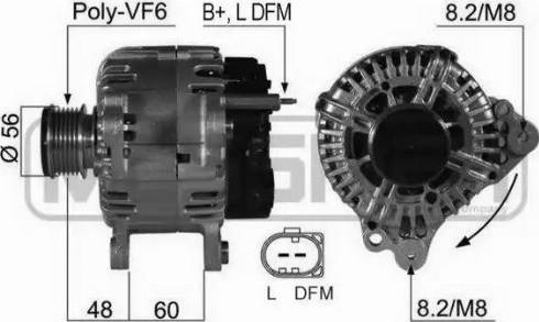 Messmer 210469 - Alternator autospares.lv