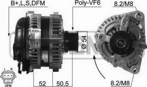 Messmer 210401 - Alternator autospares.lv