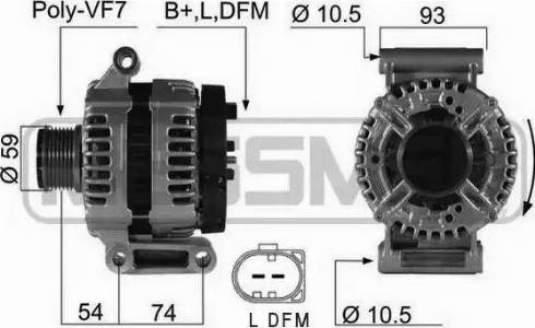 Messmer 210422 - Alternator autospares.lv