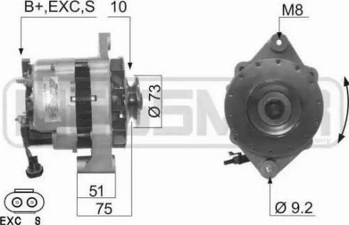 Messmer 210591 - Alternator autospares.lv