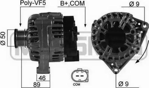 Messmer 210549 - Alternator autospares.lv