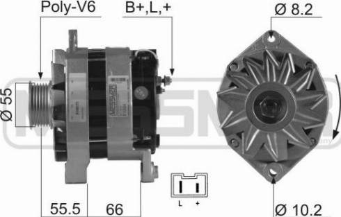 Messmer 210564A - Alternator autospares.lv