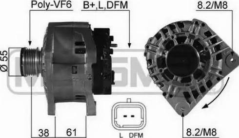 Messmer 210503 - Alternator autospares.lv