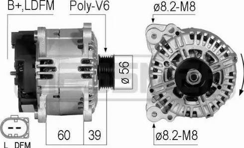 Messmer 210502 - Alternator autospares.lv