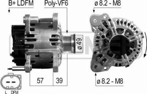 Messmer 210512 - Alternator autospares.lv