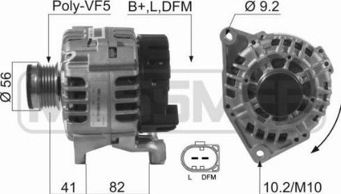 Messmer 210524A - Alternator autospares.lv