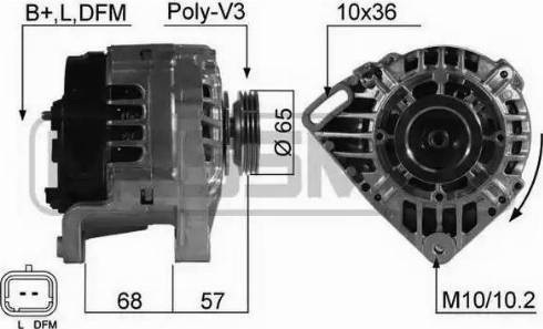 Messmer 210526 - Alternator autospares.lv