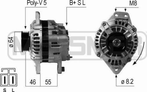 Messmer 210648R - Alternator autospares.lv