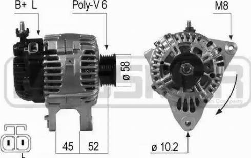 Messmer 210647 - Alternator autospares.lv