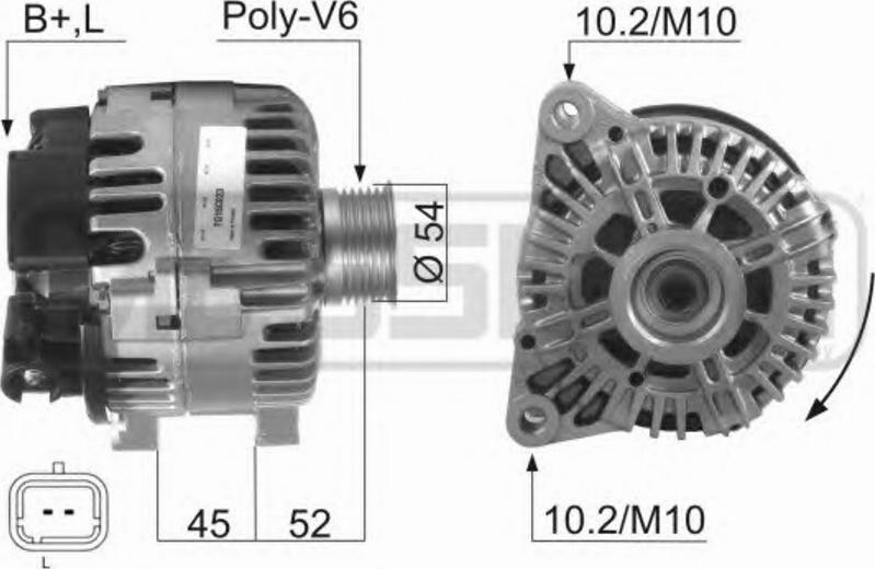 Messmer 210612 - Alternator autospares.lv