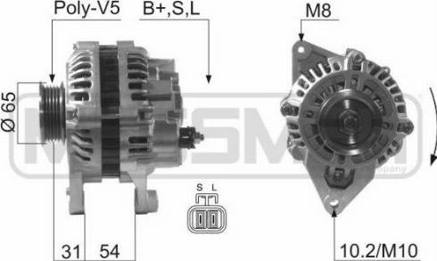 Messmer 210623A - Alternator autospares.lv