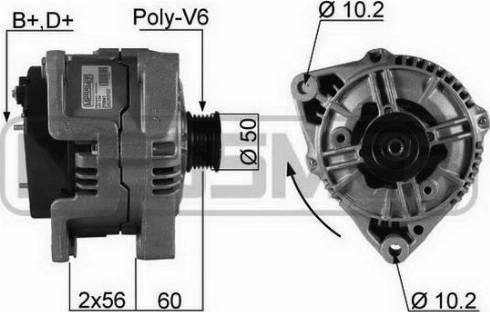 Messmer 210041R - Alternator autospares.lv