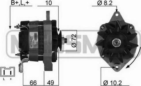 Messmer 210057R - Alternator autospares.lv