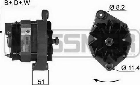 Messmer 210008R - Alternator autospares.lv