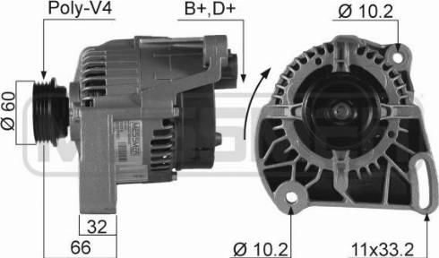 Messmer 210019A - Alternator autospares.lv