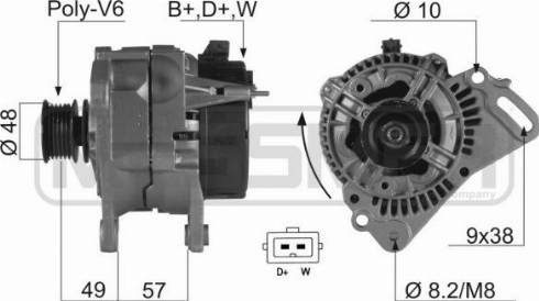 Messmer 210030R - Alternator autospares.lv