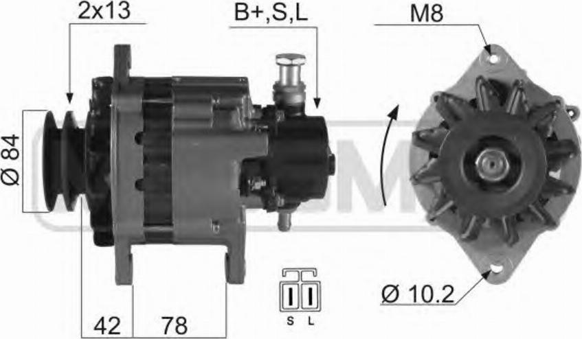 Messmer 210020 - Alternator autospares.lv