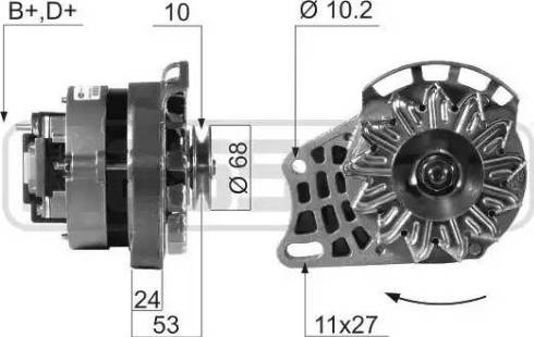 Messmer 210023 - Alternator autospares.lv