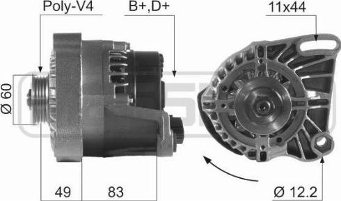 Messmer 210027R - Alternator autospares.lv