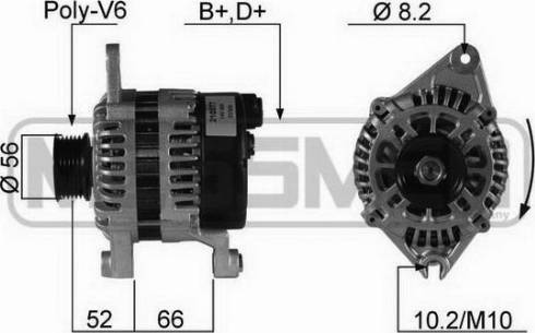 Messmer 210077A - Alternator autospares.lv