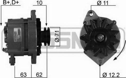 Messmer 210193A - Alternator autospares.lv