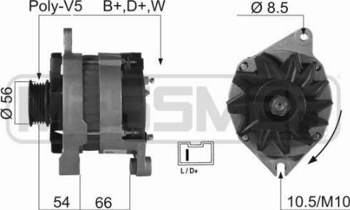 Messmer 210197R - Alternator autospares.lv