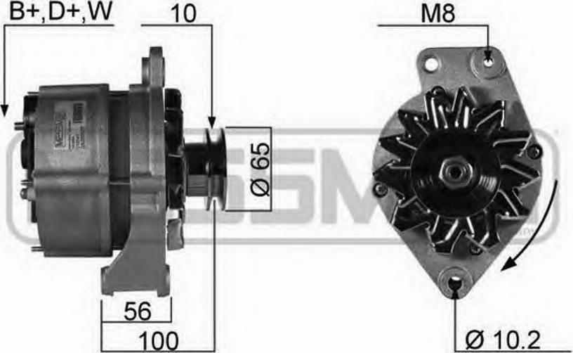 Messmer 210141 - Alternator autospares.lv