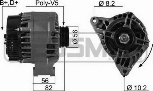 Messmer 210143A - Alternator autospares.lv