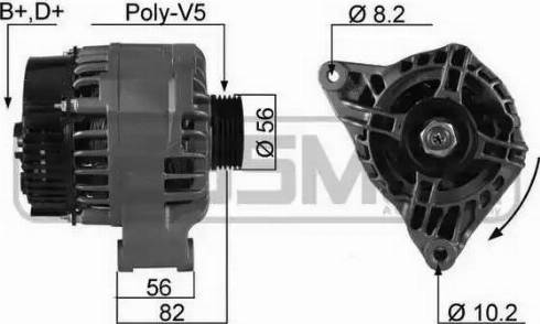 Messmer 210143 - Alternator autospares.lv