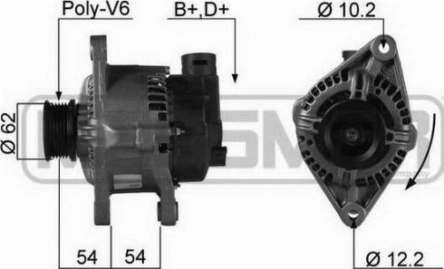 Messmer 210153A - Alternator autospares.lv