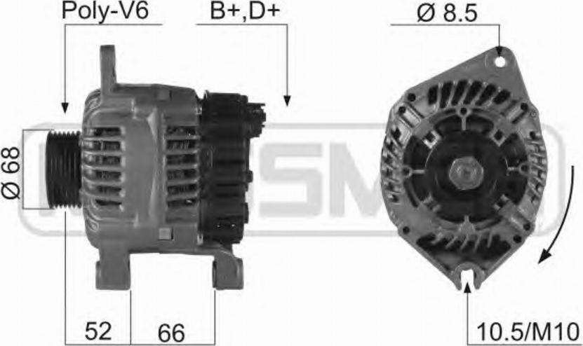 Messmer 210169 - Alternator autospares.lv