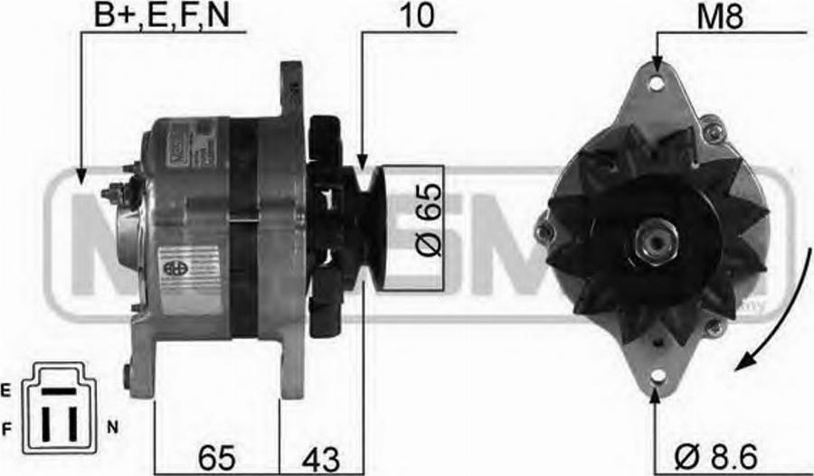 Messmer 210109 - Alternator autospares.lv