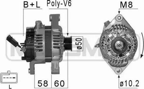 Messmer 210100 - Alternator autospares.lv