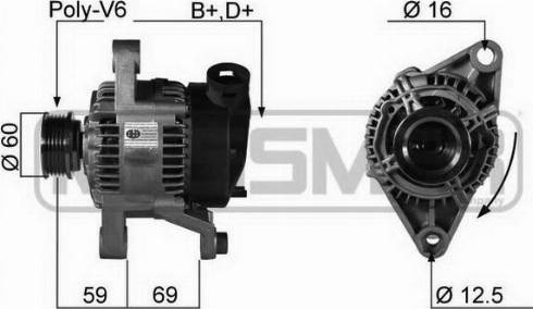 Messmer 210132R - Alternator autospares.lv