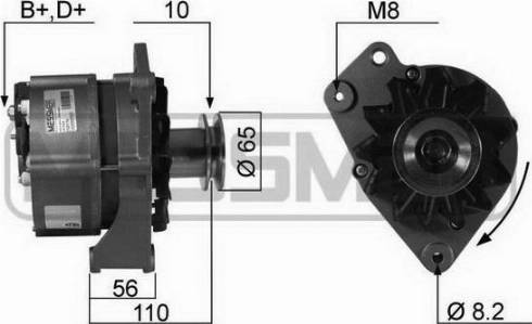 Messmer 210174R - Alternator autospares.lv