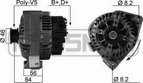 Messmer 210171R - Alternator autospares.lv