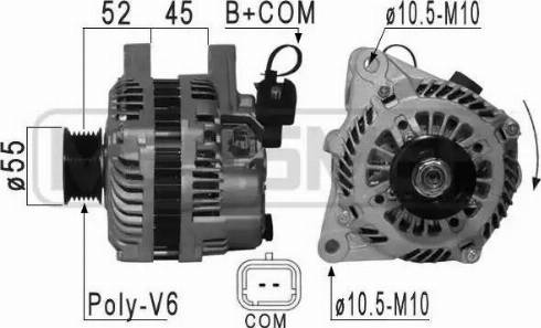 Messmer 210864 - Alternator autospares.lv