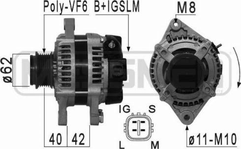 Messmer 210882A - Alternator autospares.lv