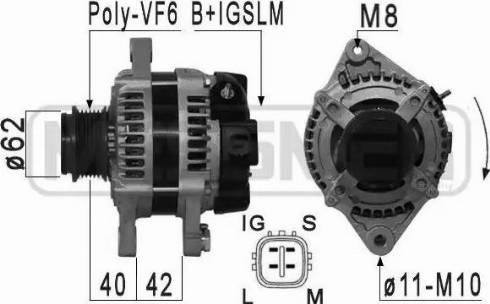 Messmer 210882 - Alternator autospares.lv